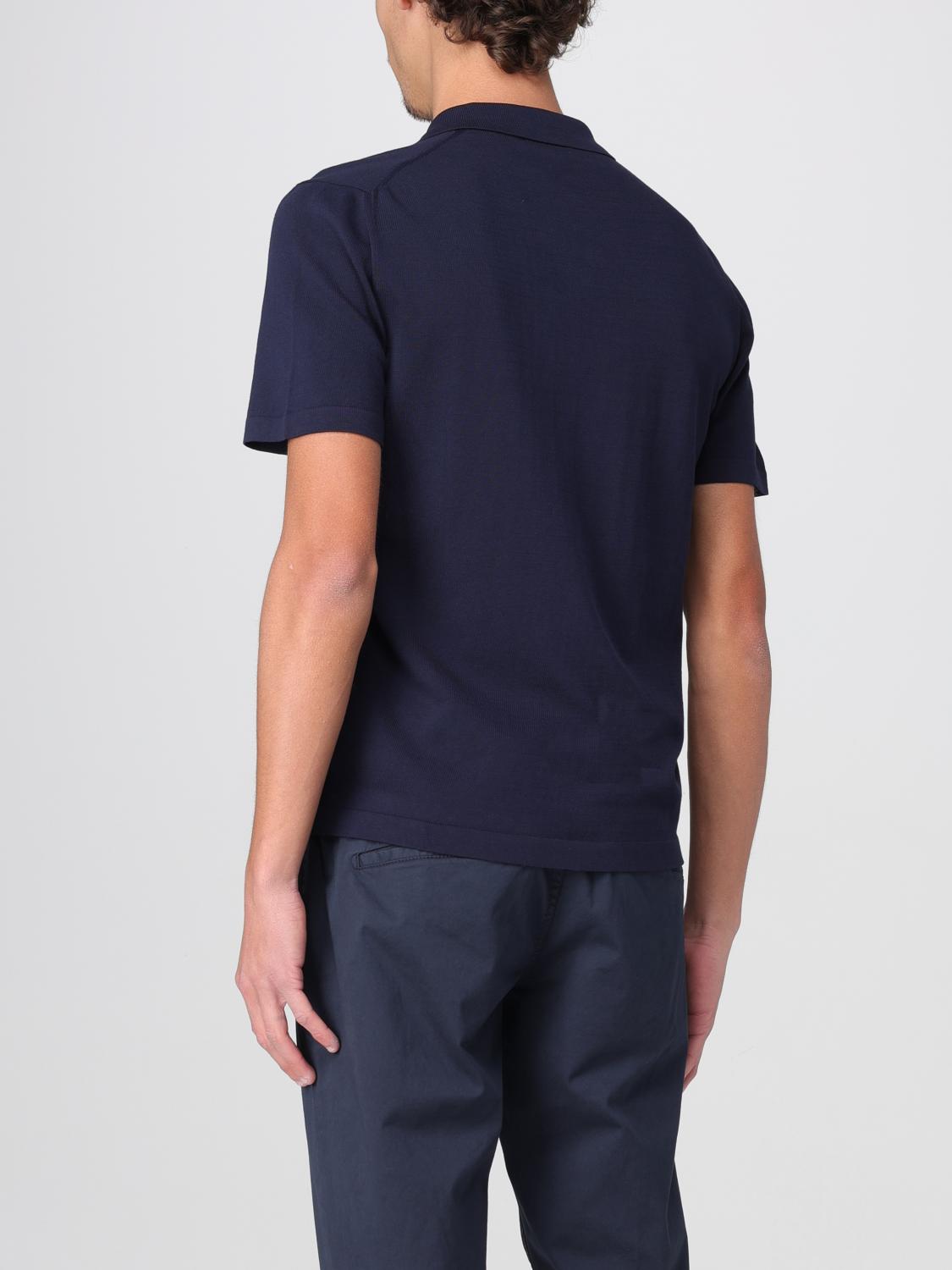 DONDUP POLO: Polo in maglia di cotone Dondup, Blue Navy - Img 2