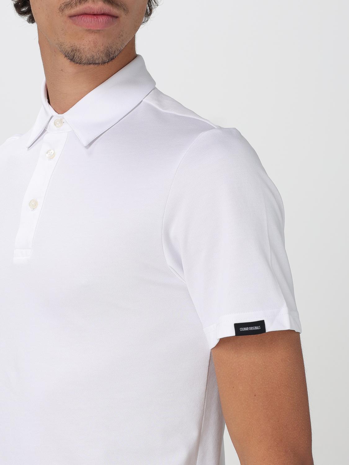 COLMAR POLO: Polo in misto cotone basic Colmar, Bianco - Img 3