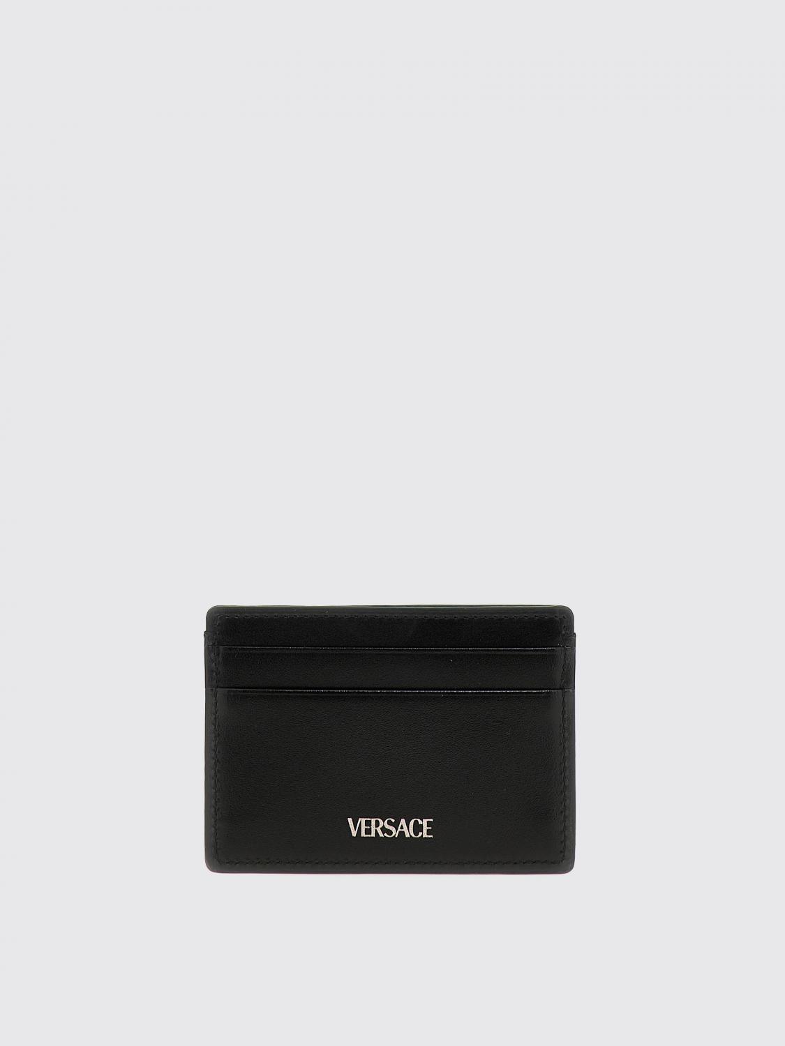 VERSACE WALLET: Wallet men Versace, Black - Img 1