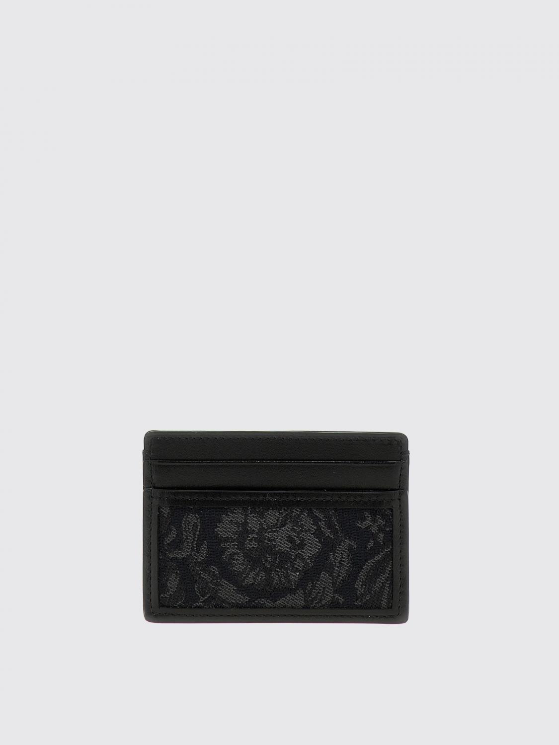 VERSACE WALLET: Wallet men Versace, Black - Img 2