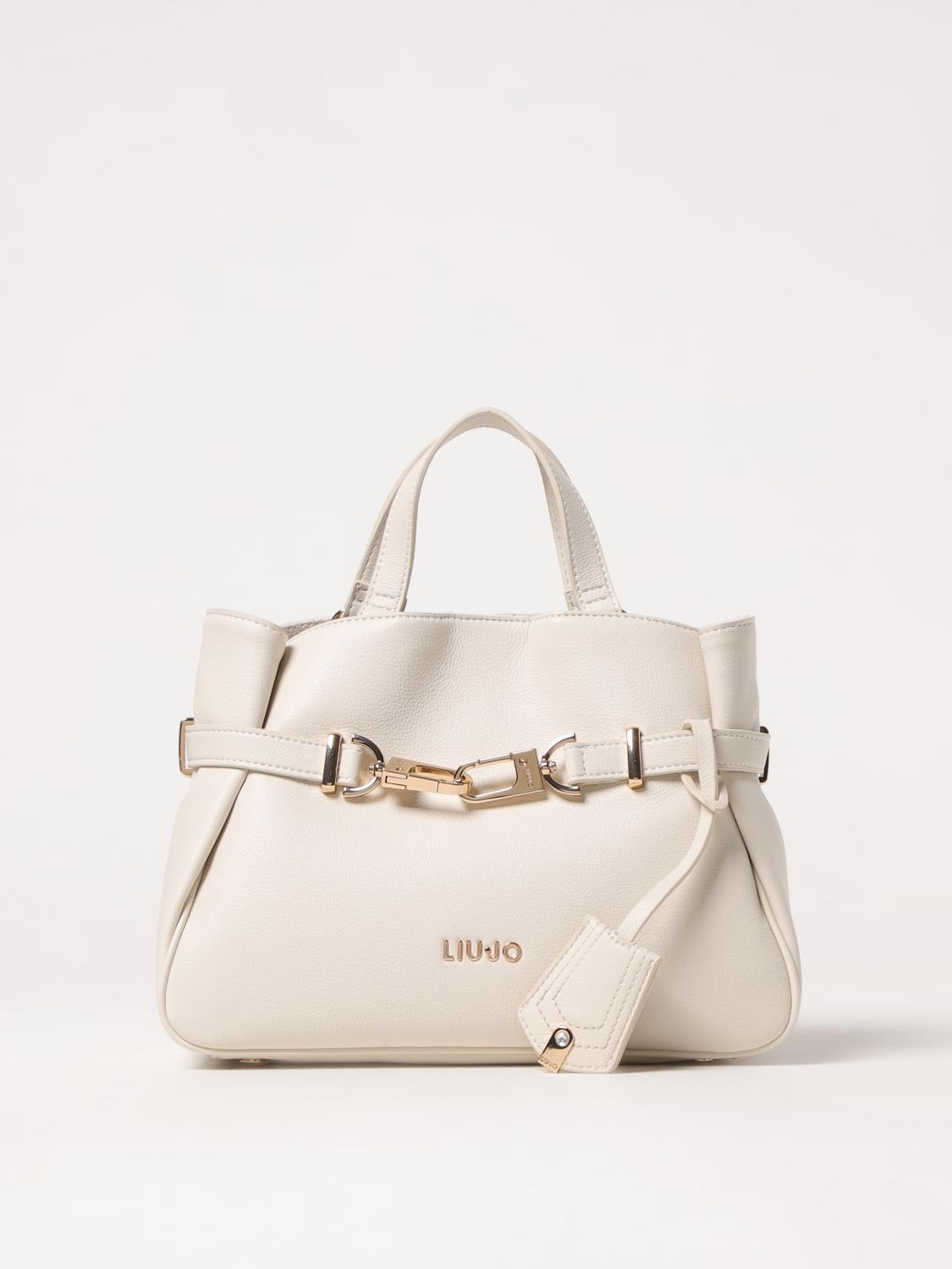LIU JO BORSA A MANO: Borsa Liu Jo in pelle sintetica , Bianco - Img 1