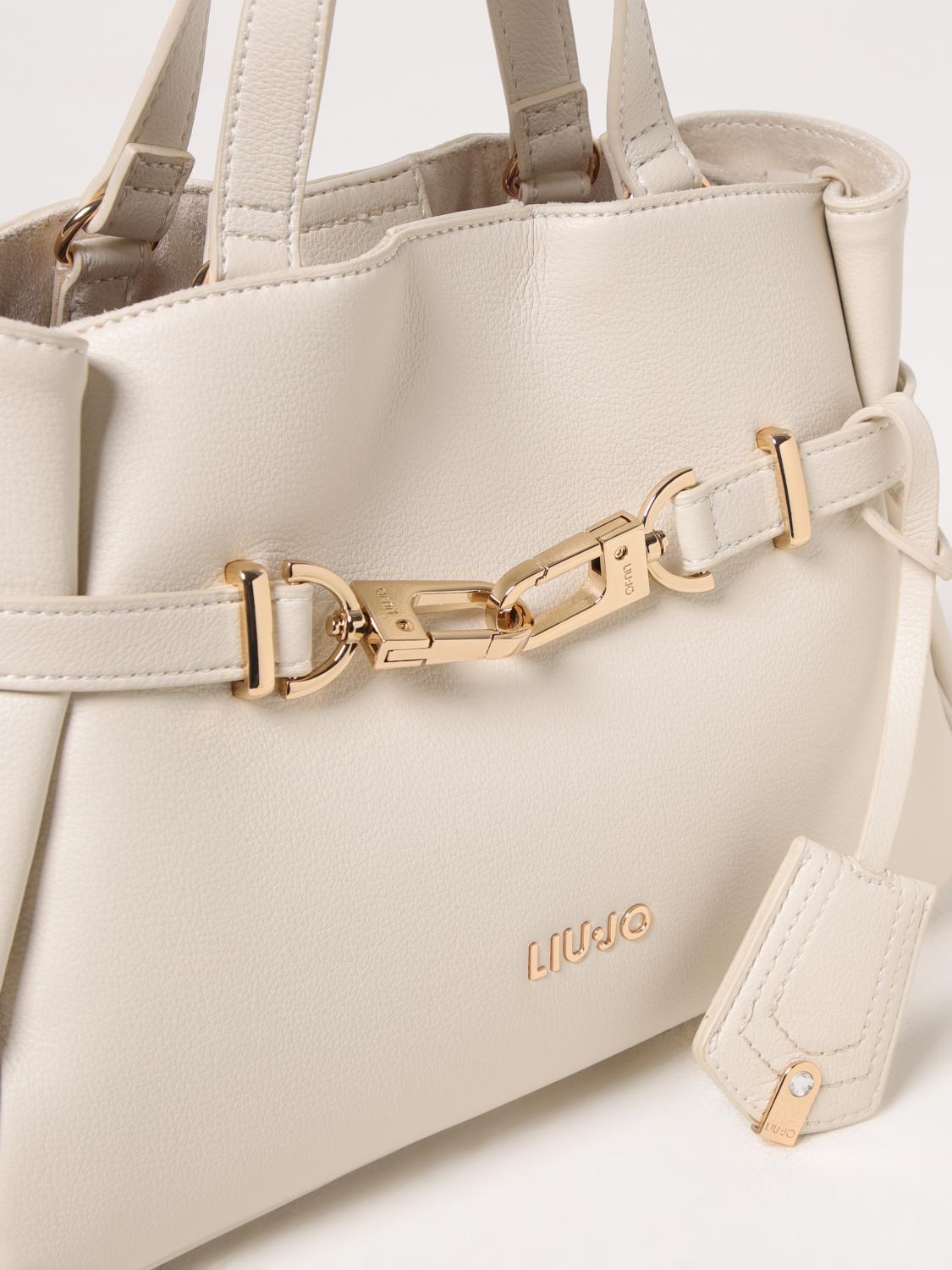 LIU JO BORSA A MANO: Borsa Liu Jo in pelle sintetica , Bianco - Img 3