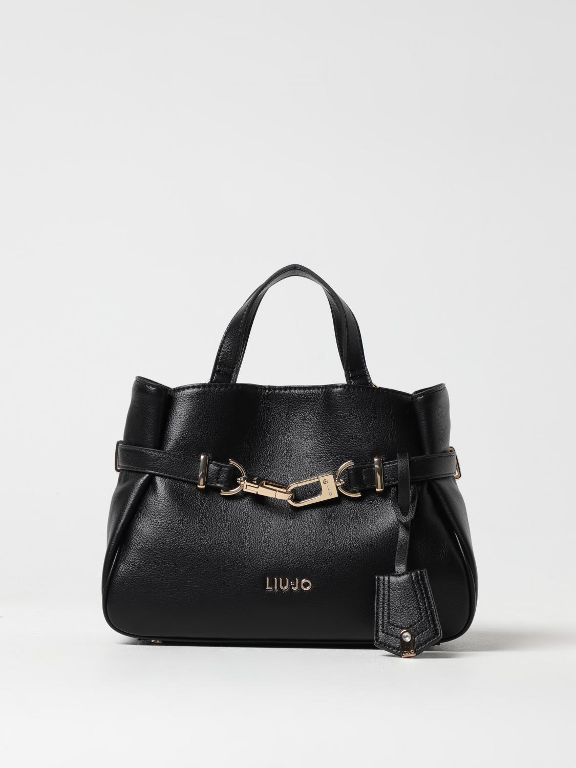 LIU JO BORSA A MANO: Borsa Liu Jo in pelle sintetica , Nero - Img 1