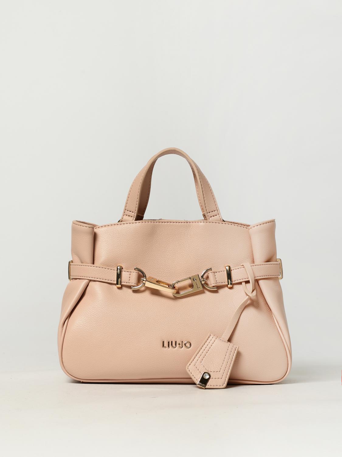 LIU JO BORSA A MANO: Borsa Liu Jo in pelle sintetica , Cipria - Img 1