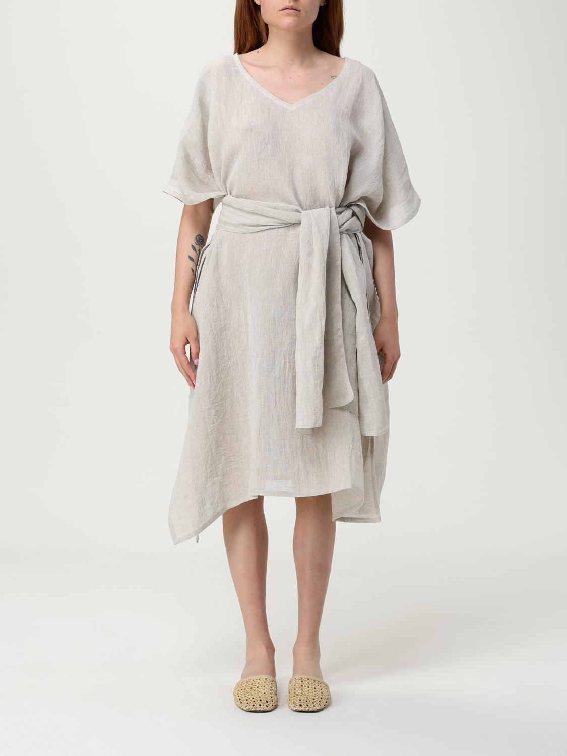 KAMPOS ABITO: Leinenkleid Kampos, Grau - Img 1