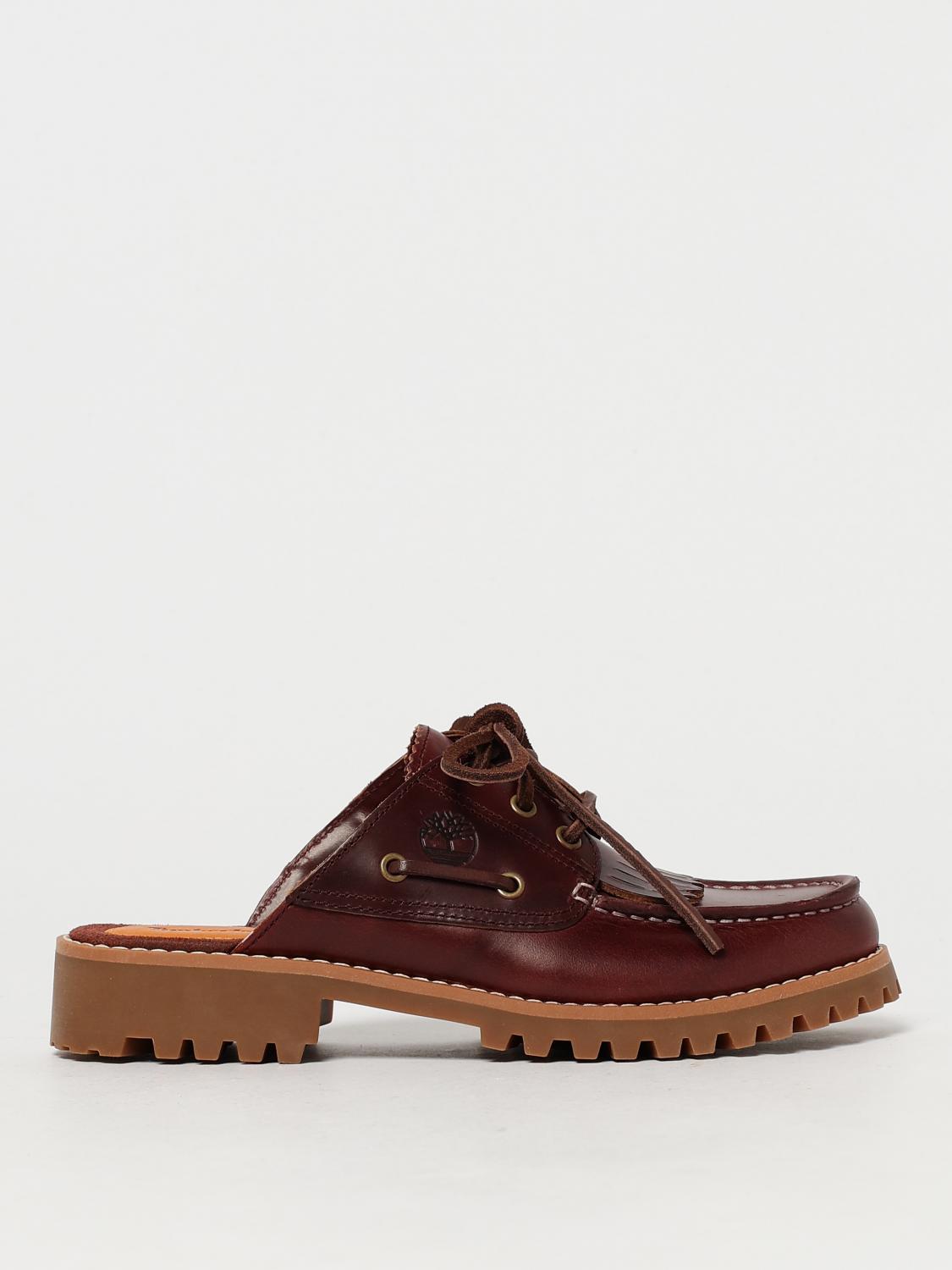 TIMBERLAND SCHUHE: Noreen Leder-Mules Timberland, Violett - Img 1
