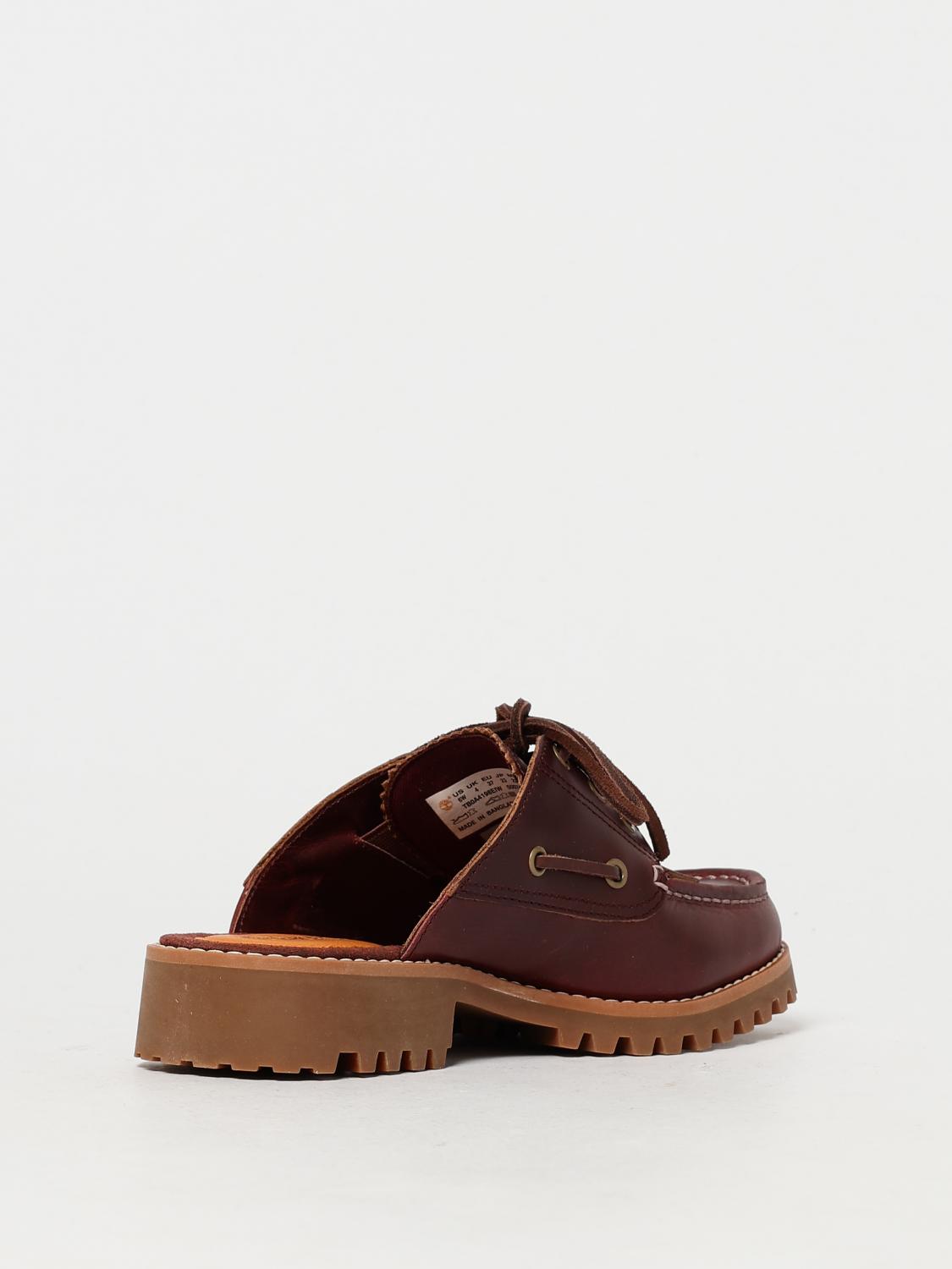 TIMBERLAND SCHUHE: Noreen Leder-Mules Timberland, Violett - Img 3