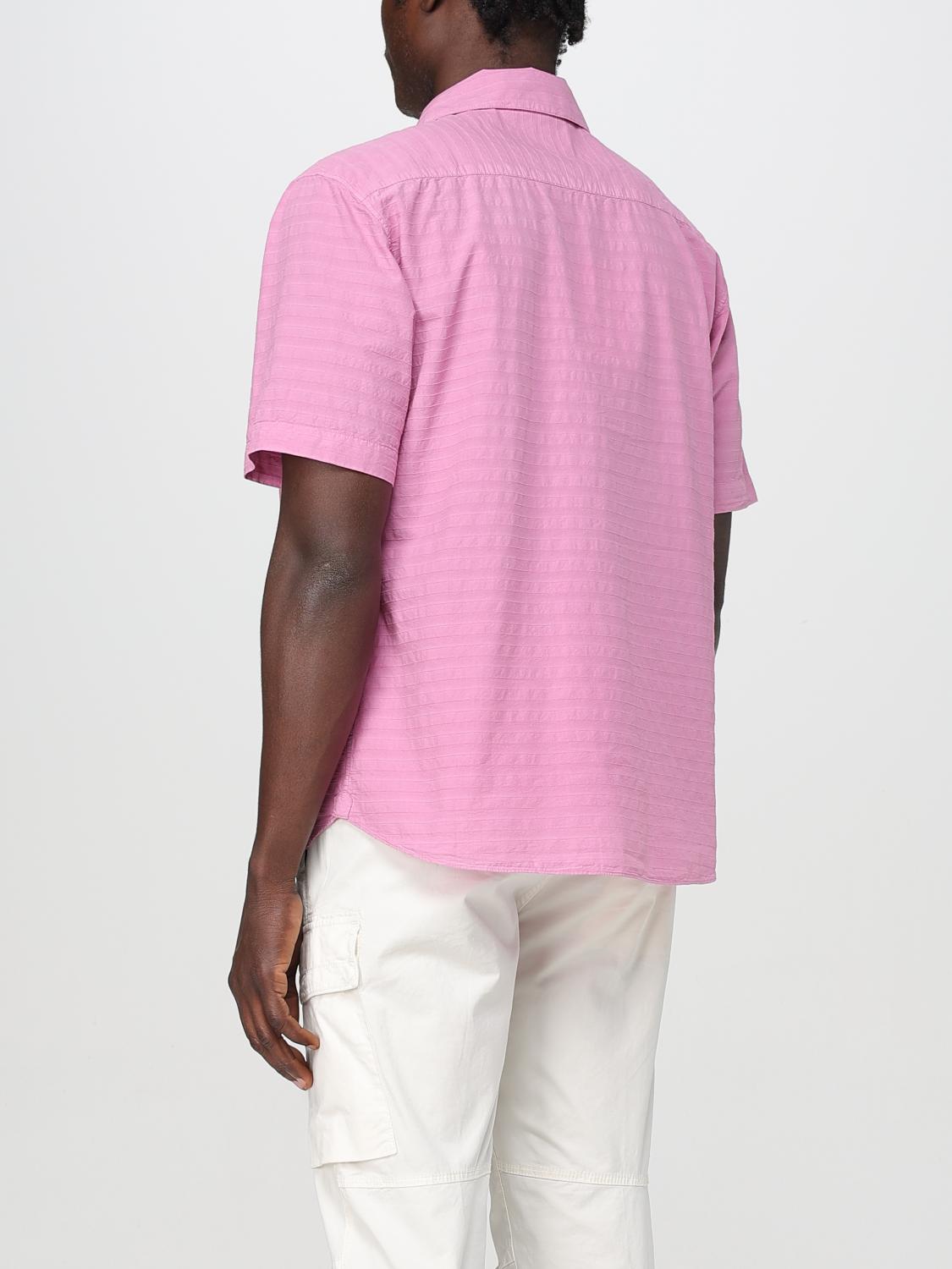 RANRA CAMICIA: Camicia Ranra in cotone e seta , Rosa - Img 2
