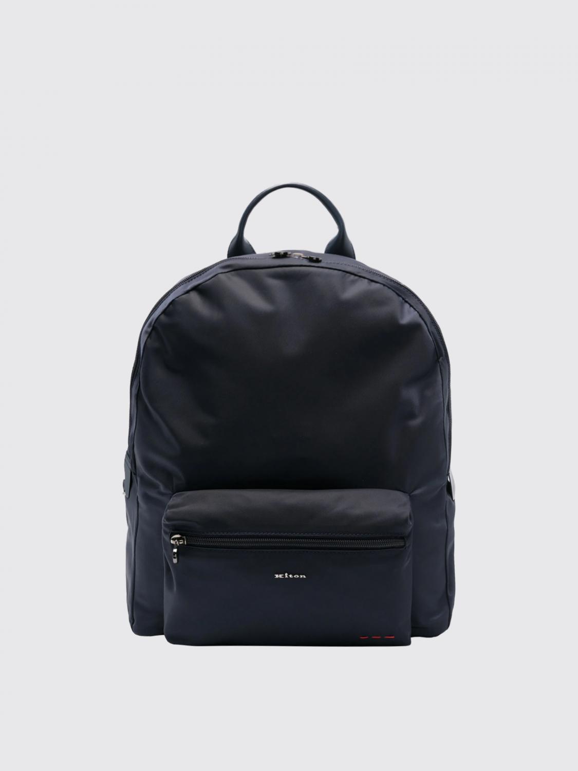 KITON BACKPACK: Backpack men Kiton, Blue - Img 1