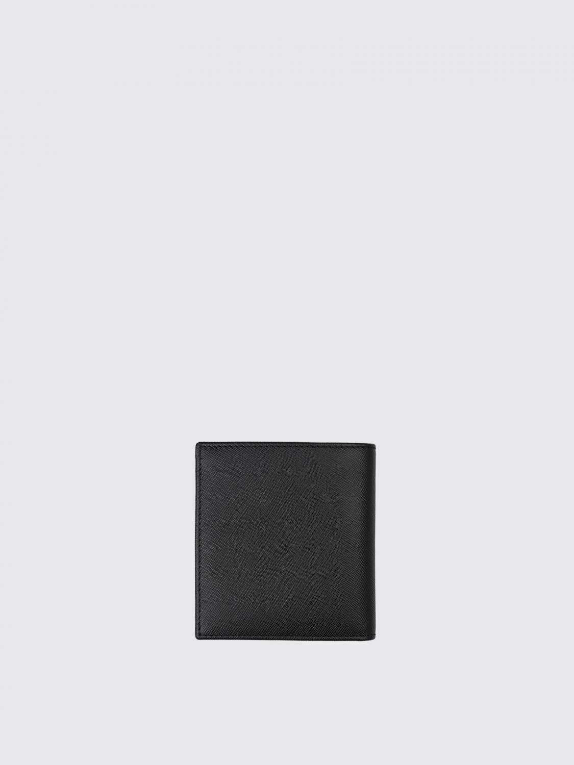 KITON PORTAFOGLIO: Portafoglio Kiton in pelle saffiano , Nero - Img 2