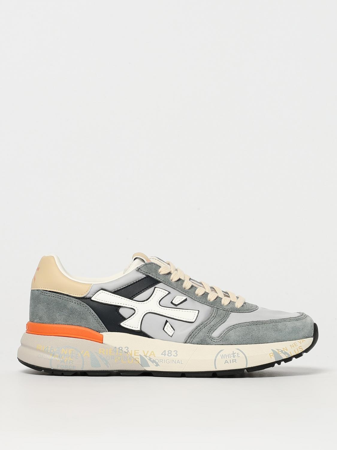 PREMIATA BASKETS: Baskets homme Premiata, Gris - Img 1