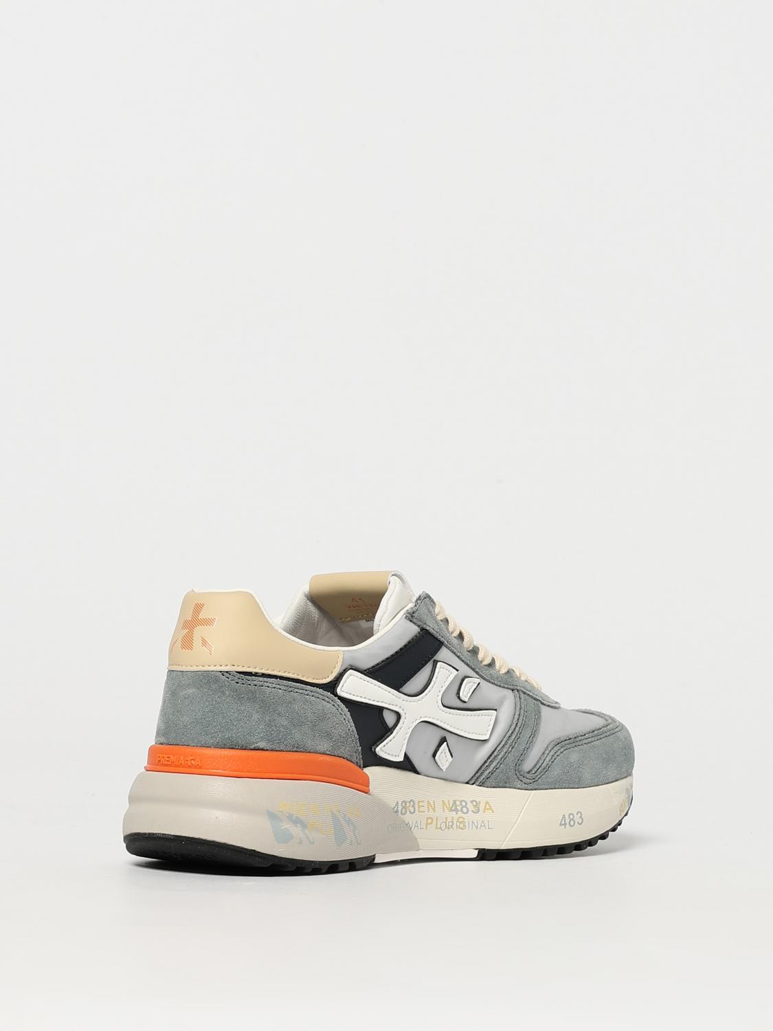 PREMIATA BASKETS: Baskets homme Premiata, Gris - Img 3
