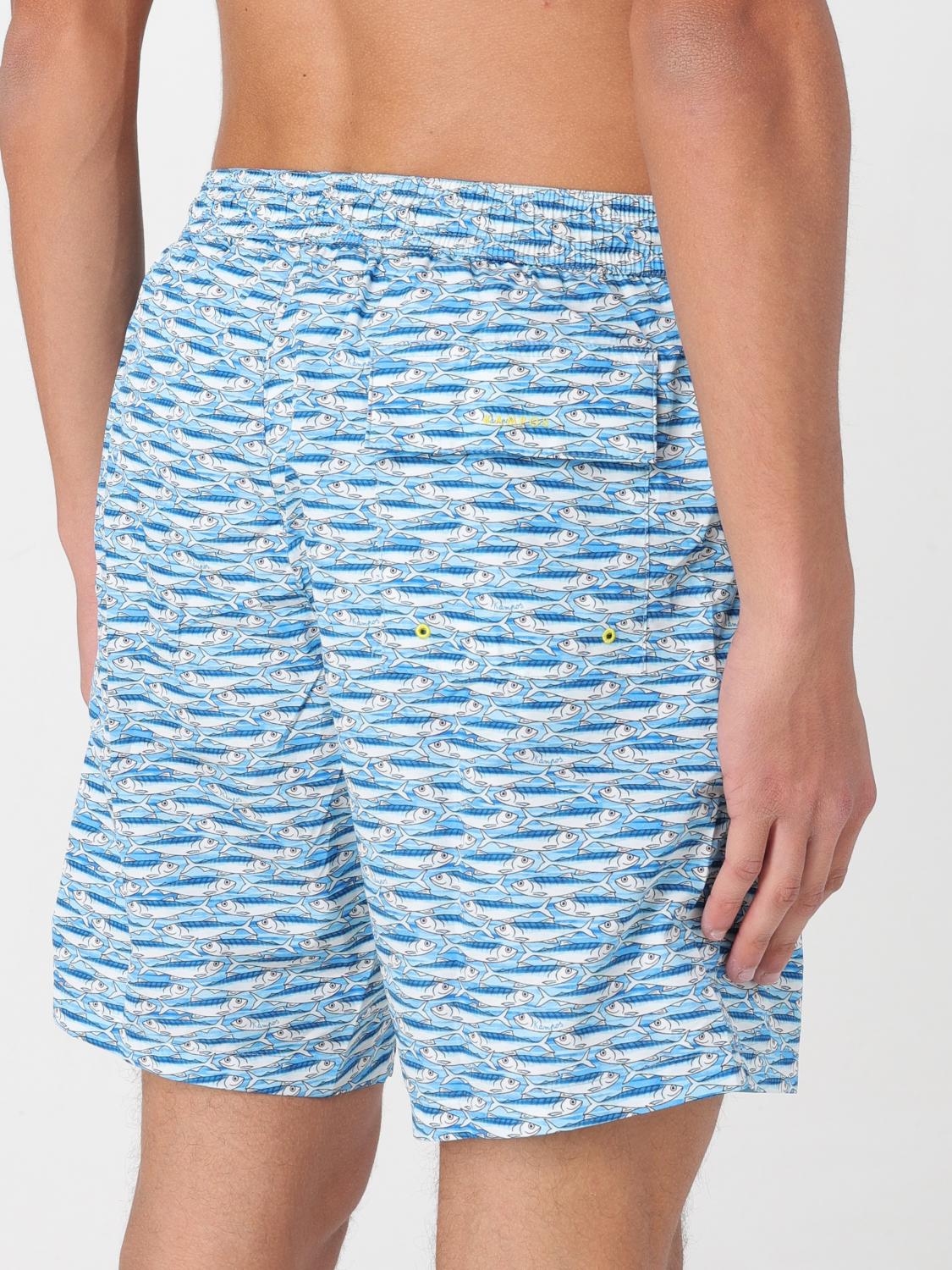 KAMPOS SWIMSUIT: Swimsuit men Kampos, Gnawed Blue - Img 3