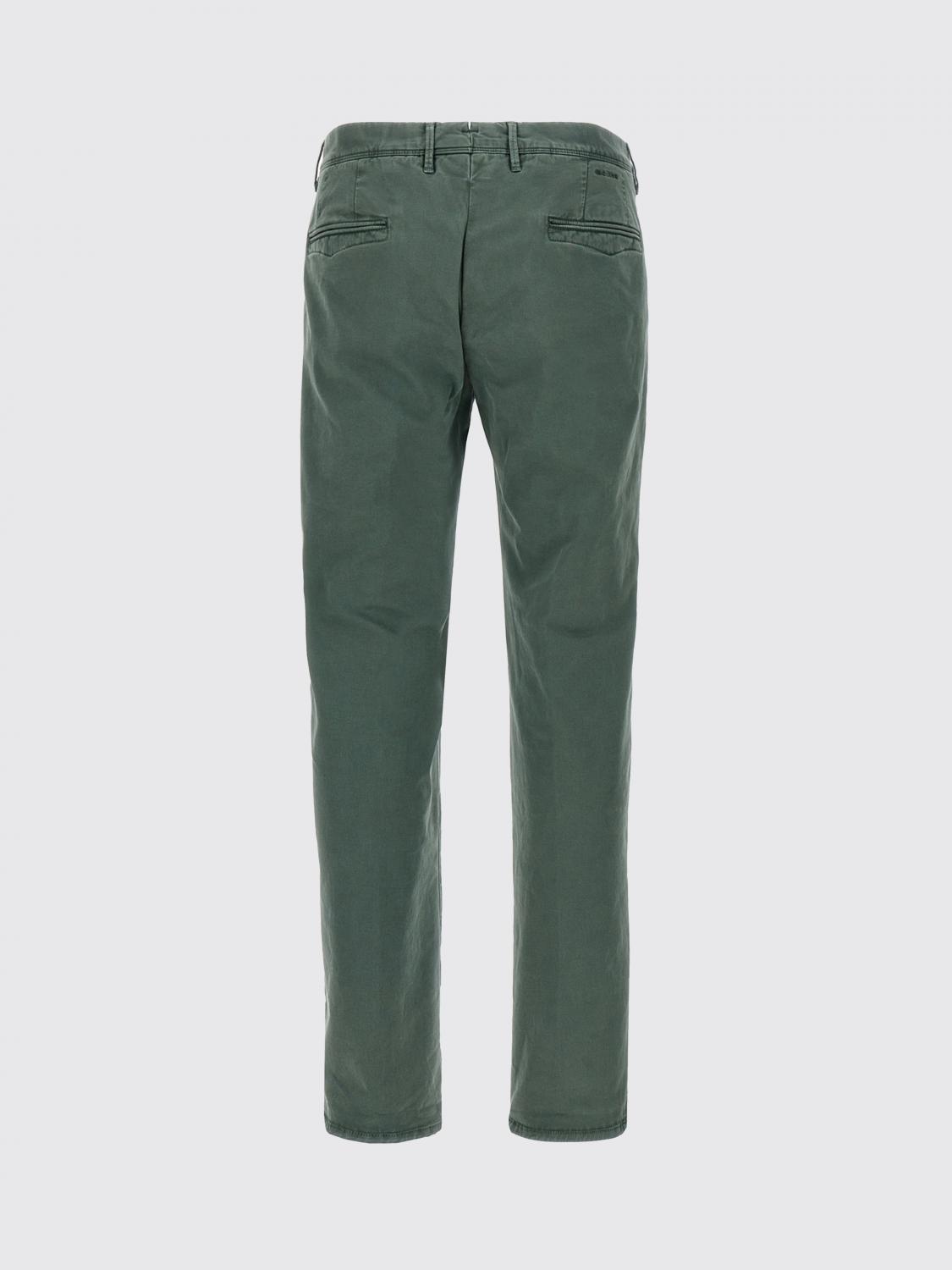 INCOTEX PANTS: Pants men Incotex, Green - Img 2