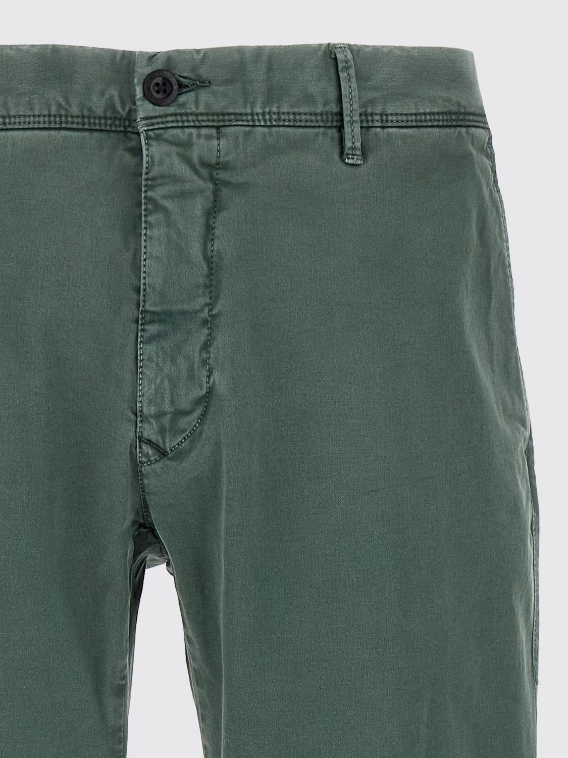 INCOTEX PANTS: Pants men Incotex, Green - Img 3
