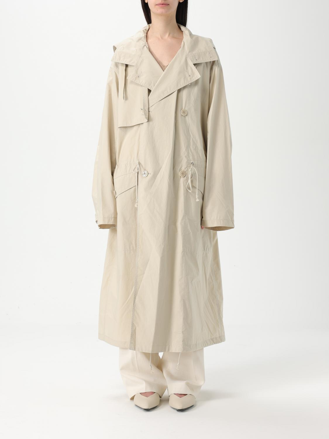 LEMAIRE JACKET: Lemaire women's trench coat, Beige - Img 1