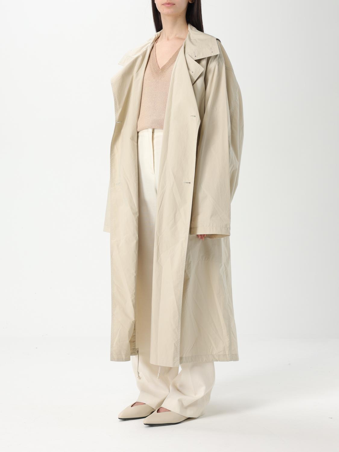 LEMAIRE JACKET: Lemaire women's trench coat, Beige - Img 3