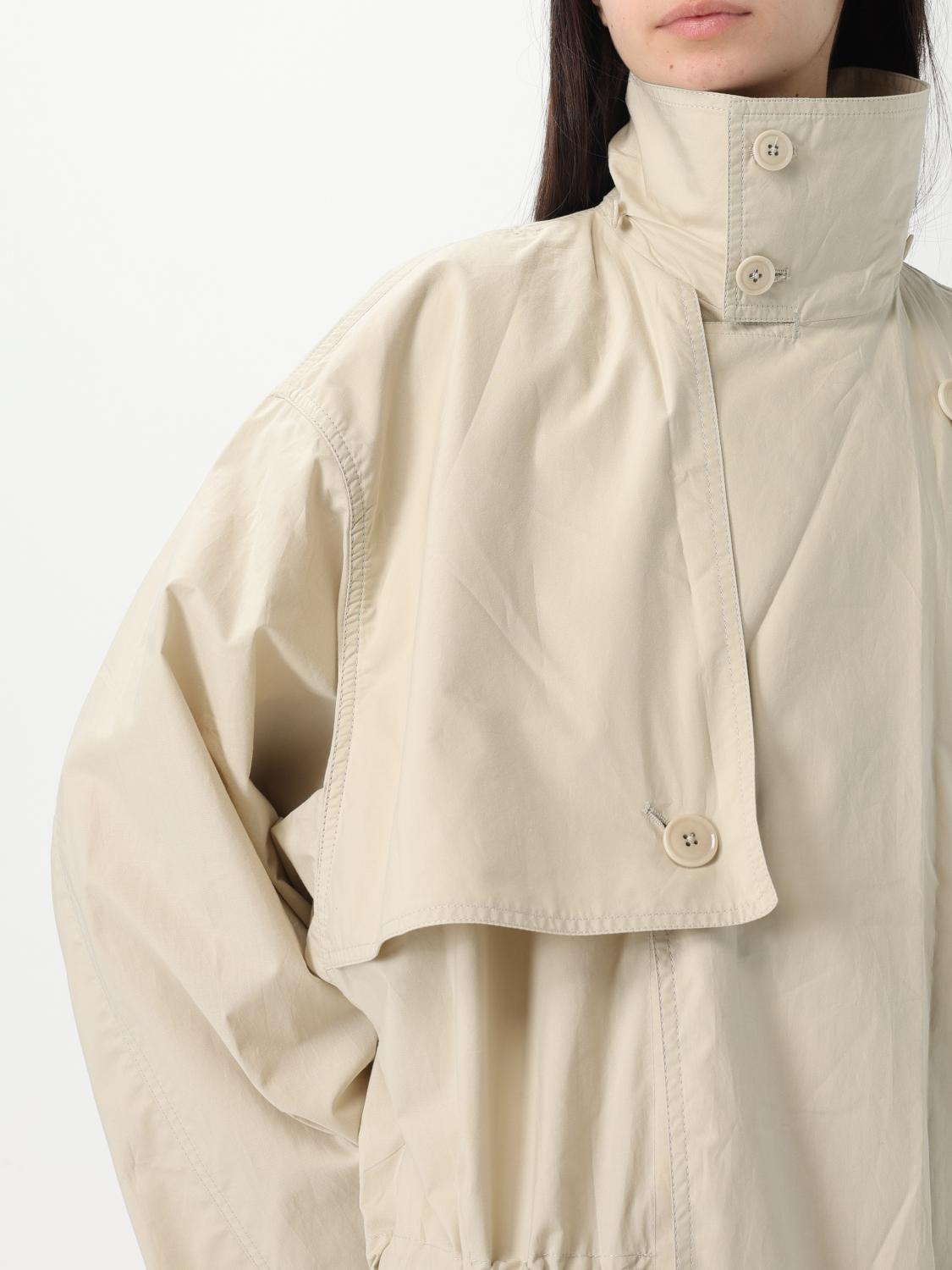 LEMAIRE JACKET: Lemaire women's trench coat, Beige - Img 4