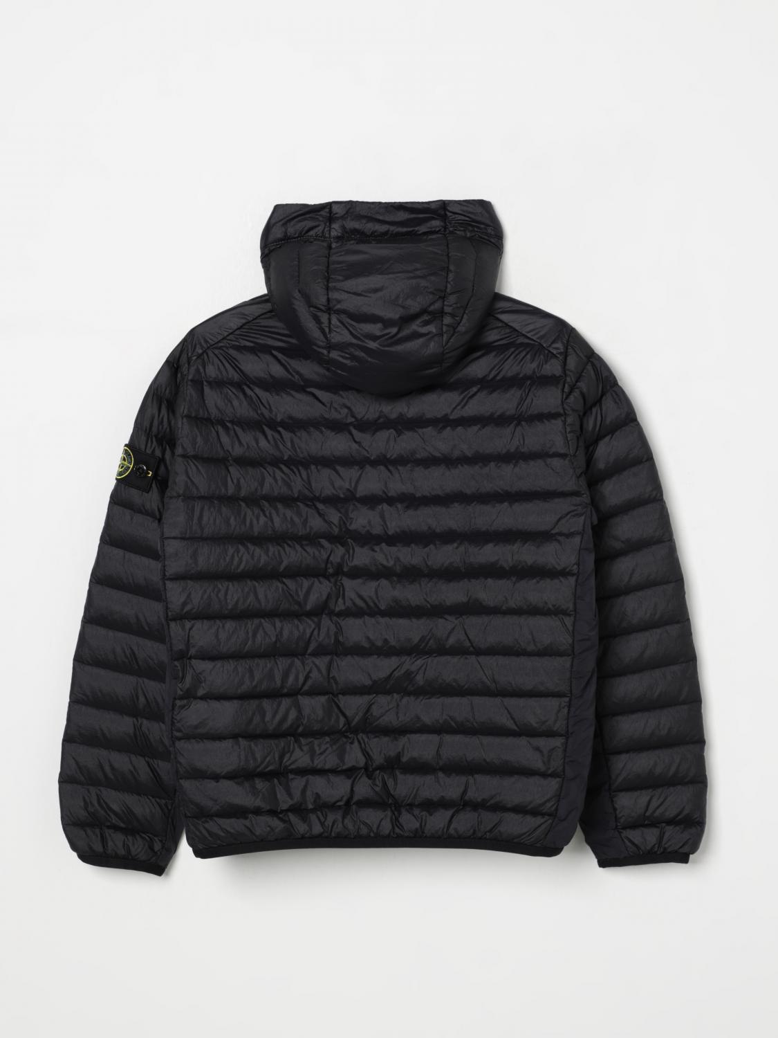 STONE ISLAND JUNIOR JACKET: Coat kids Stone Island Junior, Blue - Img 2