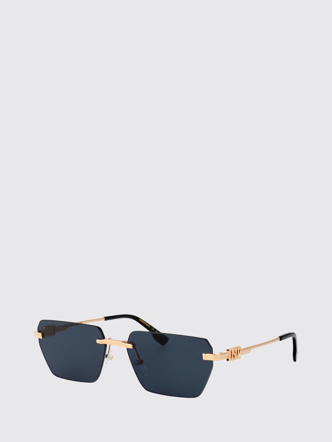 DSQUARED2 サングラス: Dsquared2 メタルサングラス, ブラック - Img 1