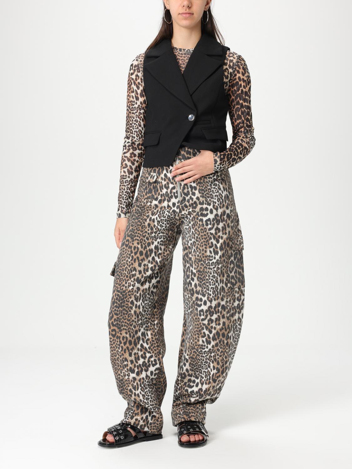 GANNI WESTE: Pullover damen Ganni, Schwarz - Img 2