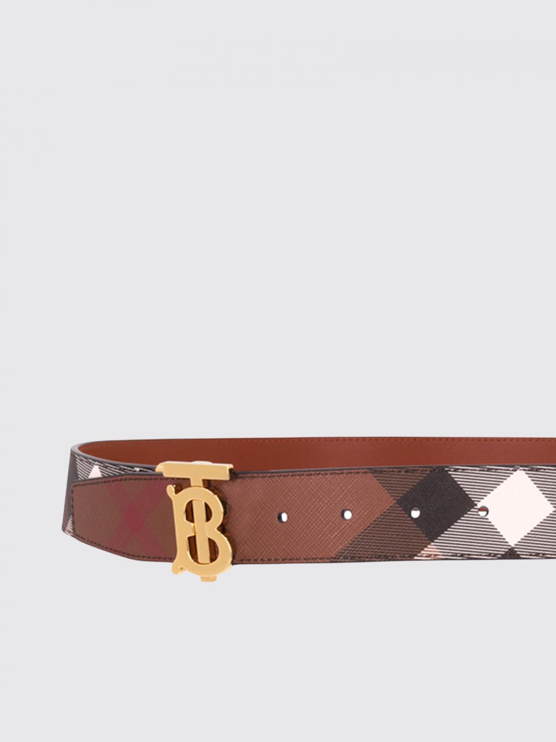 BURBERRY BELT: Belt men Burberry, Brown - Img 2