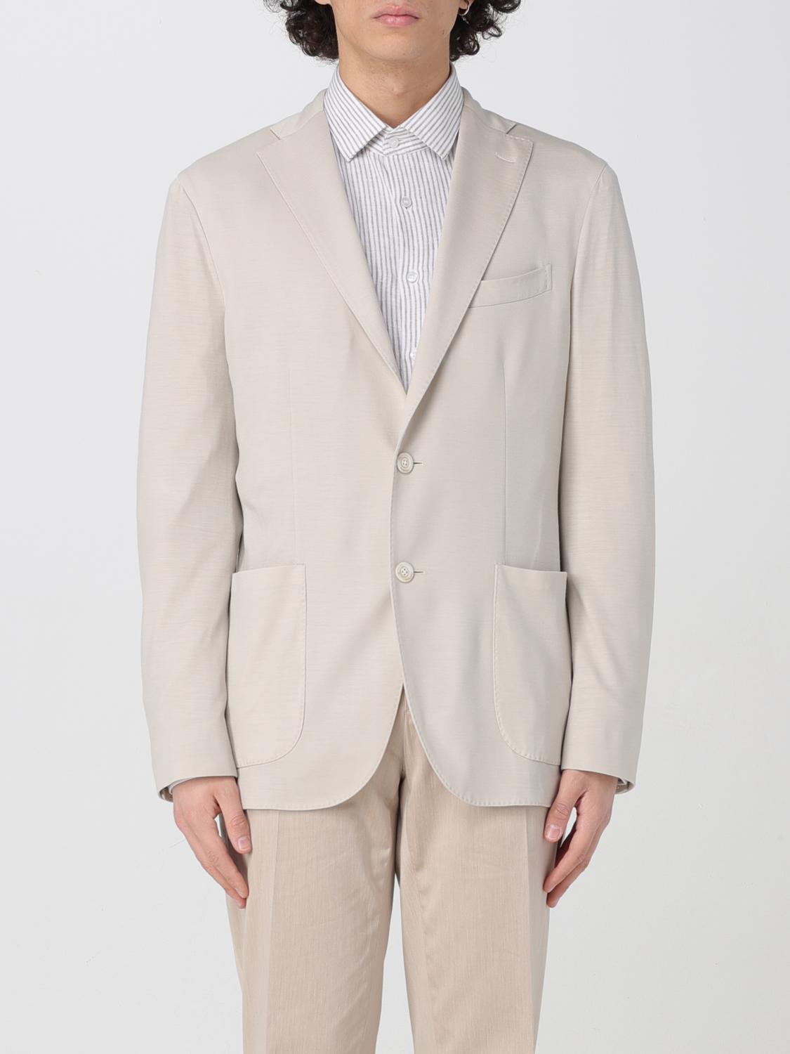 BOGLIOLI BLAZER: Boglioli men's blazer, Beige - Img 1