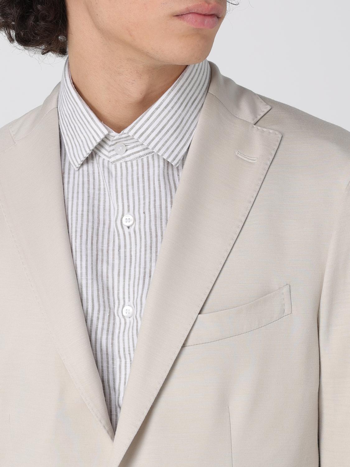 BOGLIOLI BLAZER: Boglioli men's blazer, Beige - Img 4