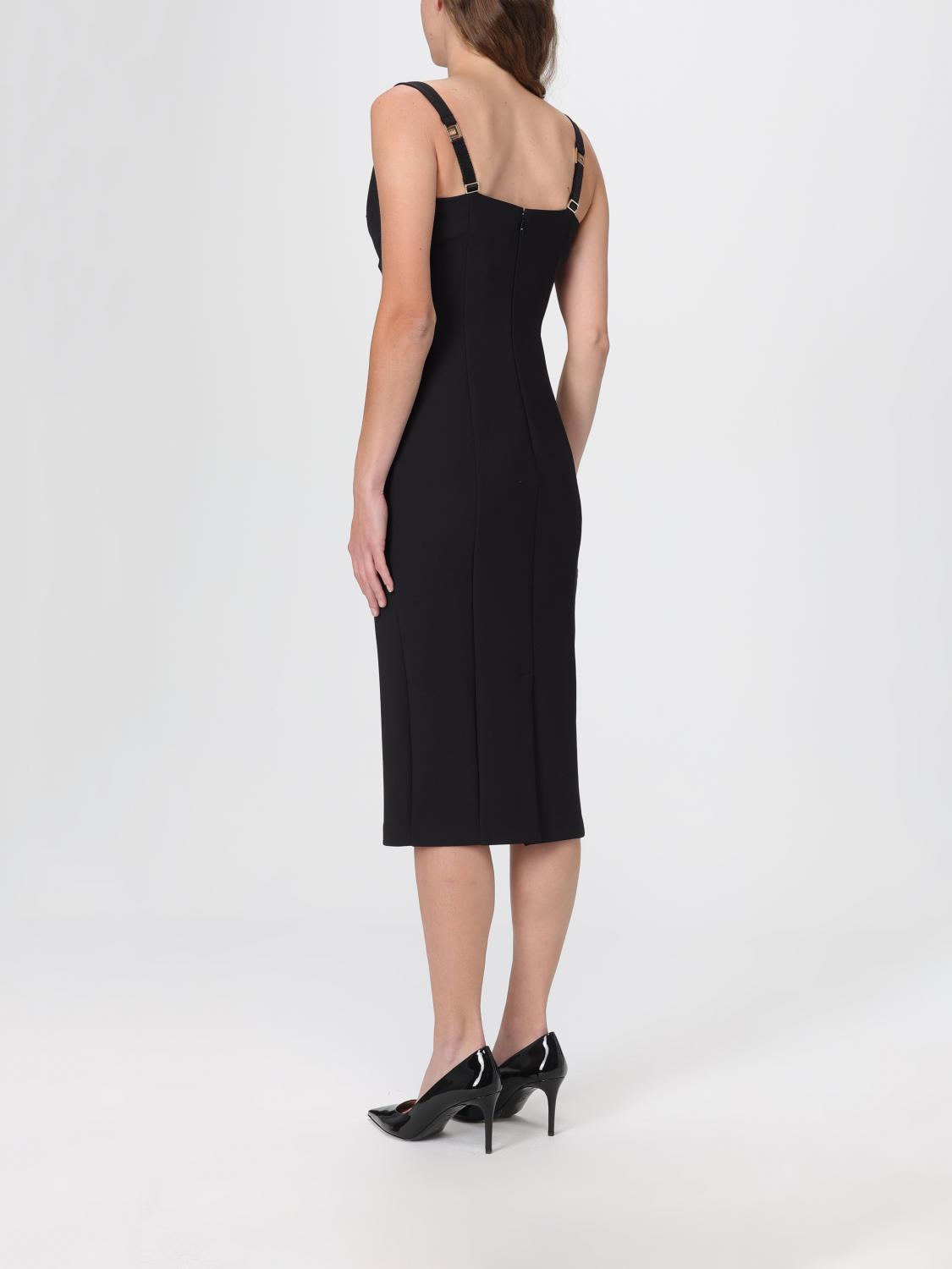 ELISABETTA FRANCHI VESTIDO: Vestido mujer Elisabetta Franchi, Negro - Img 2