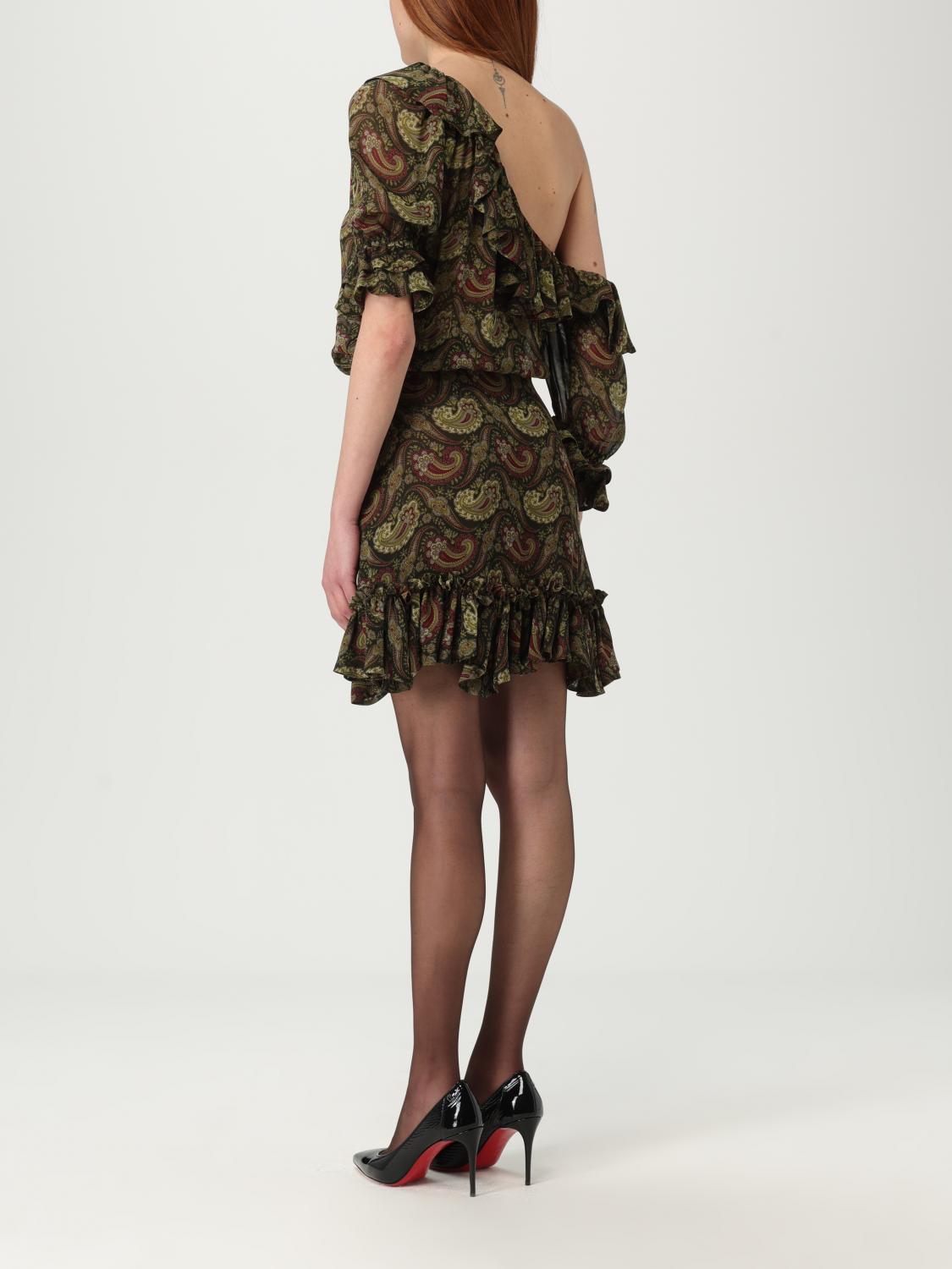 SAINT LAURENT KLEID: Kleider damen Saint Laurent, Bunt - Img 2