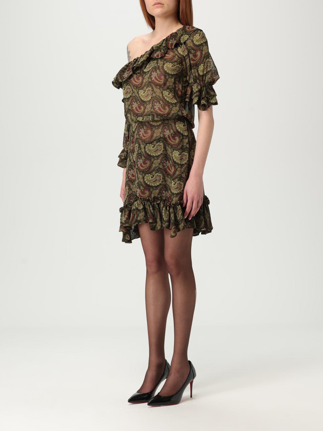 SAINT LAURENT KLEID: Kleider damen Saint Laurent, Bunt - Img 3