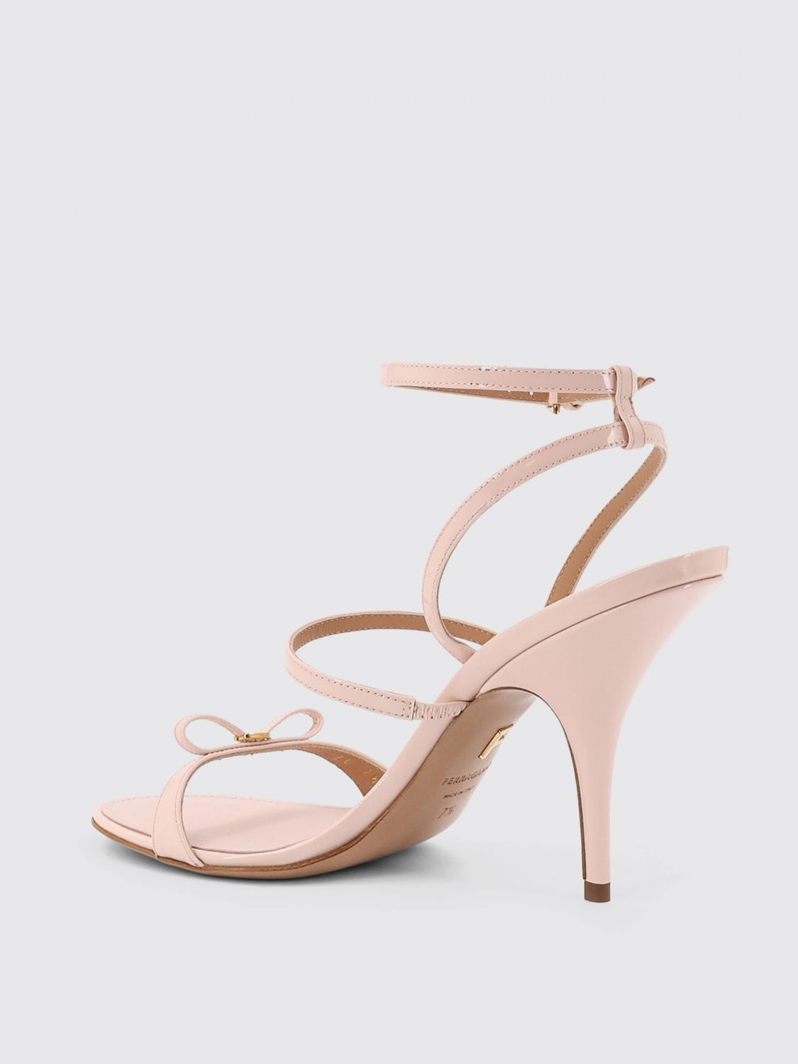 FERRAGAMO SANDALIAS DE TACÓN: Sandalias hombre Ferragamo, Rosa - Img 3