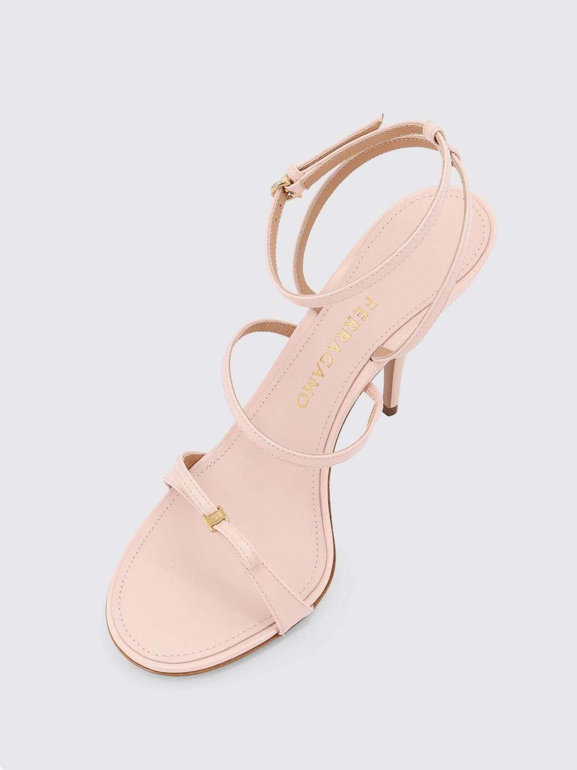 FERRAGAMO SANDALIAS DE TACÓN: Sandalias hombre Ferragamo, Rosa - Img 4