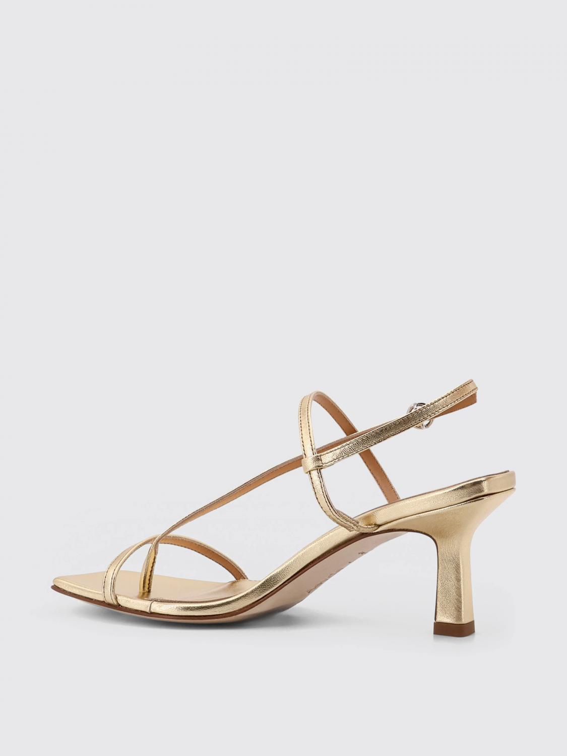 AEYDE HEELED SANDAL: Sandals men Aeyde, Brown - Img 3
