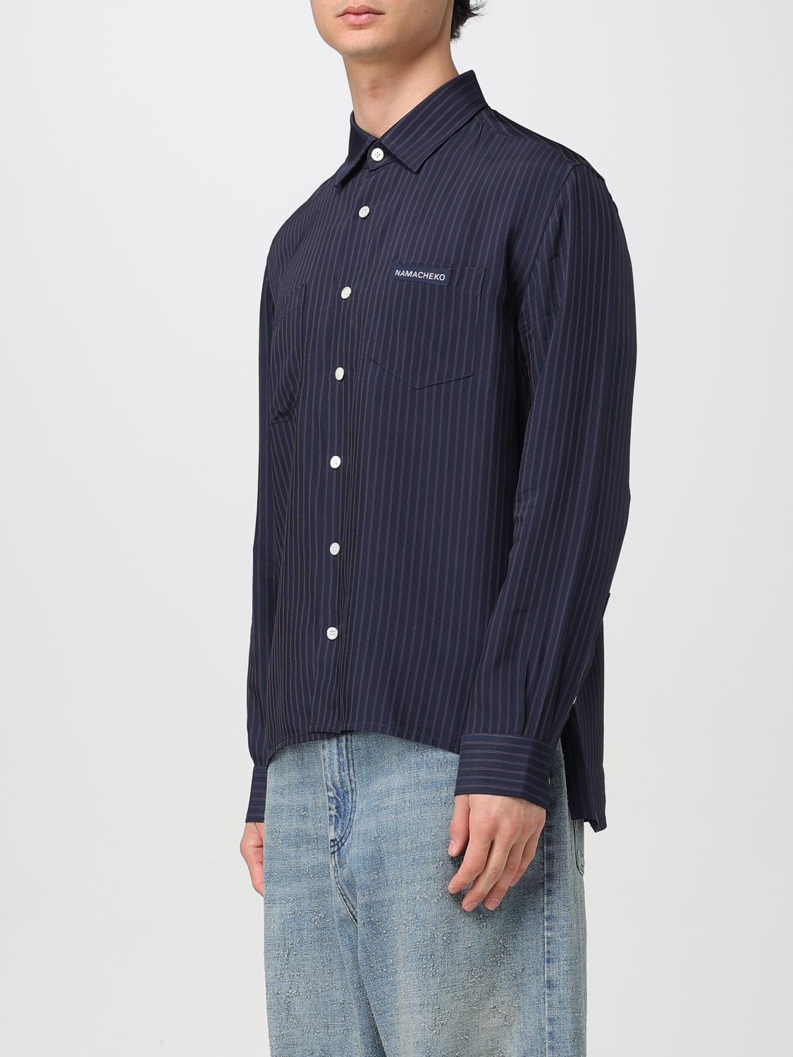 Namacheko Shirt men - Blue | 402N45105002 | GIGLIO.COM