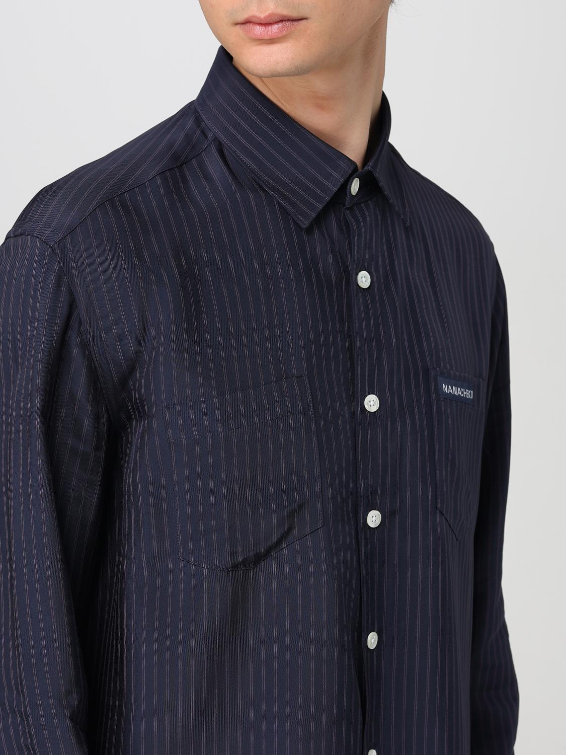 Namacheko Shirt men - Blue | 402N45105002 | GIGLIO.COM