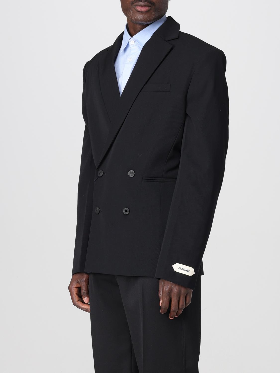 JACQUEMUS BLAZER: Jacquemus men's blazer, Black - Img 4