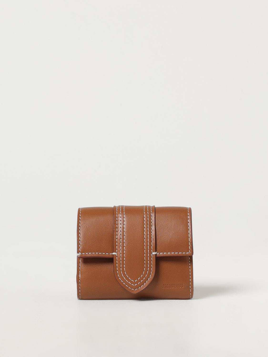 JACQUEMUS GELDBÖRSE: Geldbeutel damen Jacquemus, Braun - Img 1