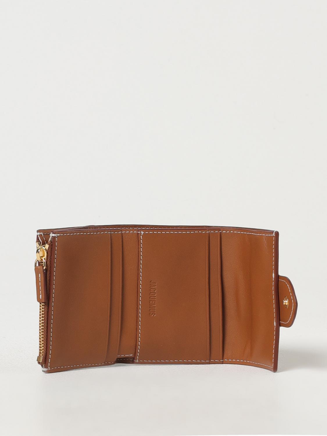 JACQUEMUS GELDBÖRSE: Geldbeutel damen Jacquemus, Braun - Img 2