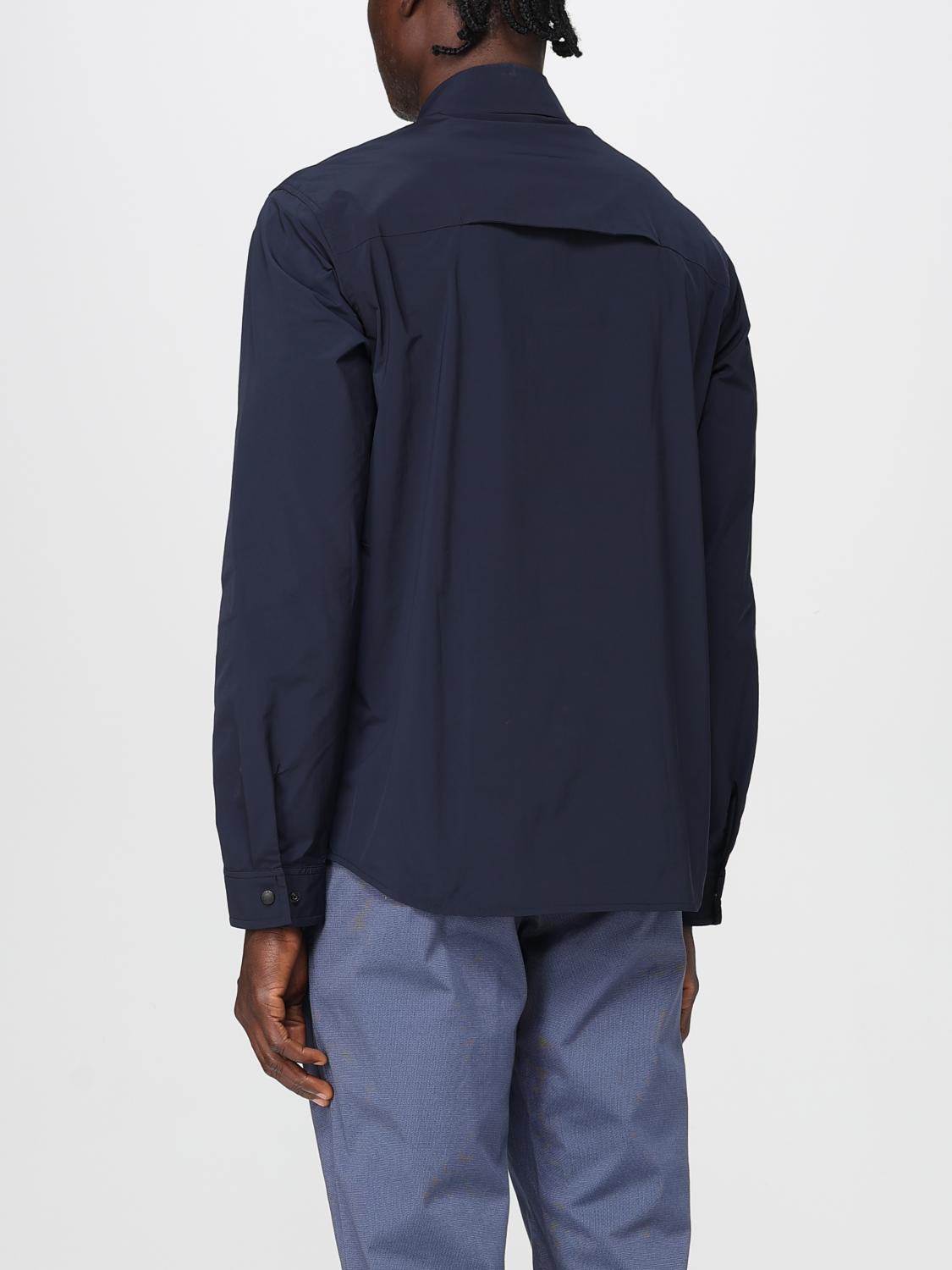 WOOLRICH CAMISA: Camisa hombre Woolrich, Azul Oscuro - Img 2