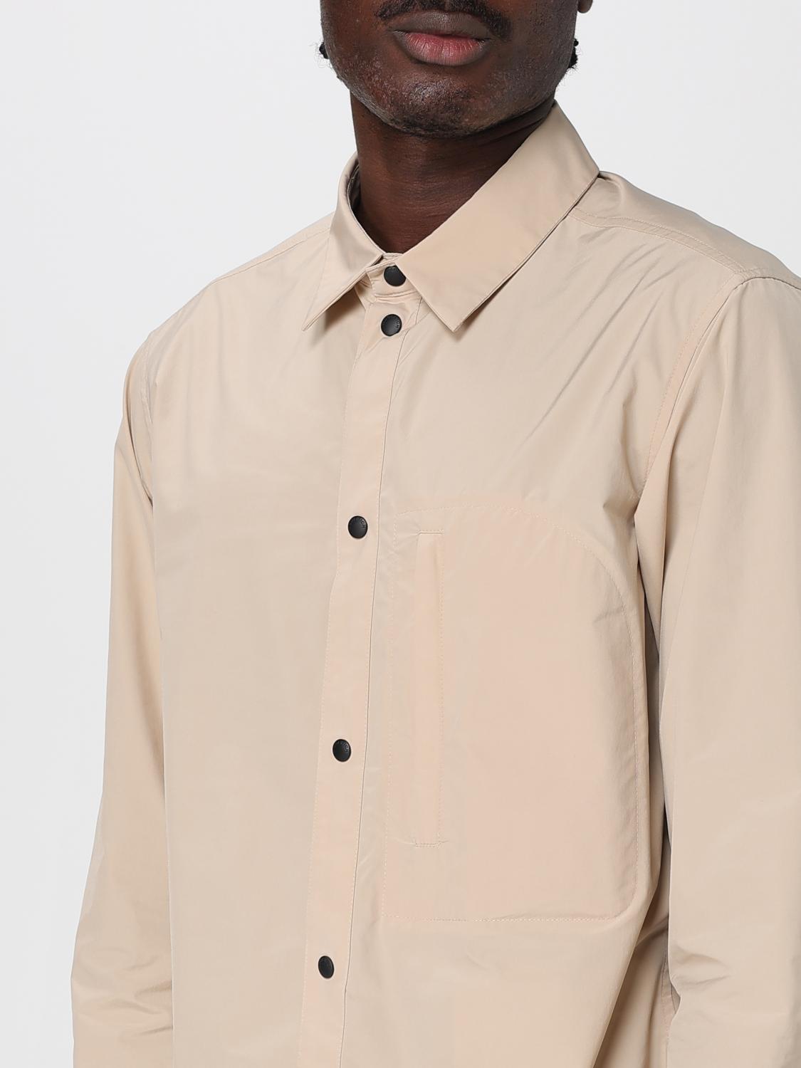 WOOLRICH CAMICIA: Camicia classica Woolrich in nylon , Beige - Img 3