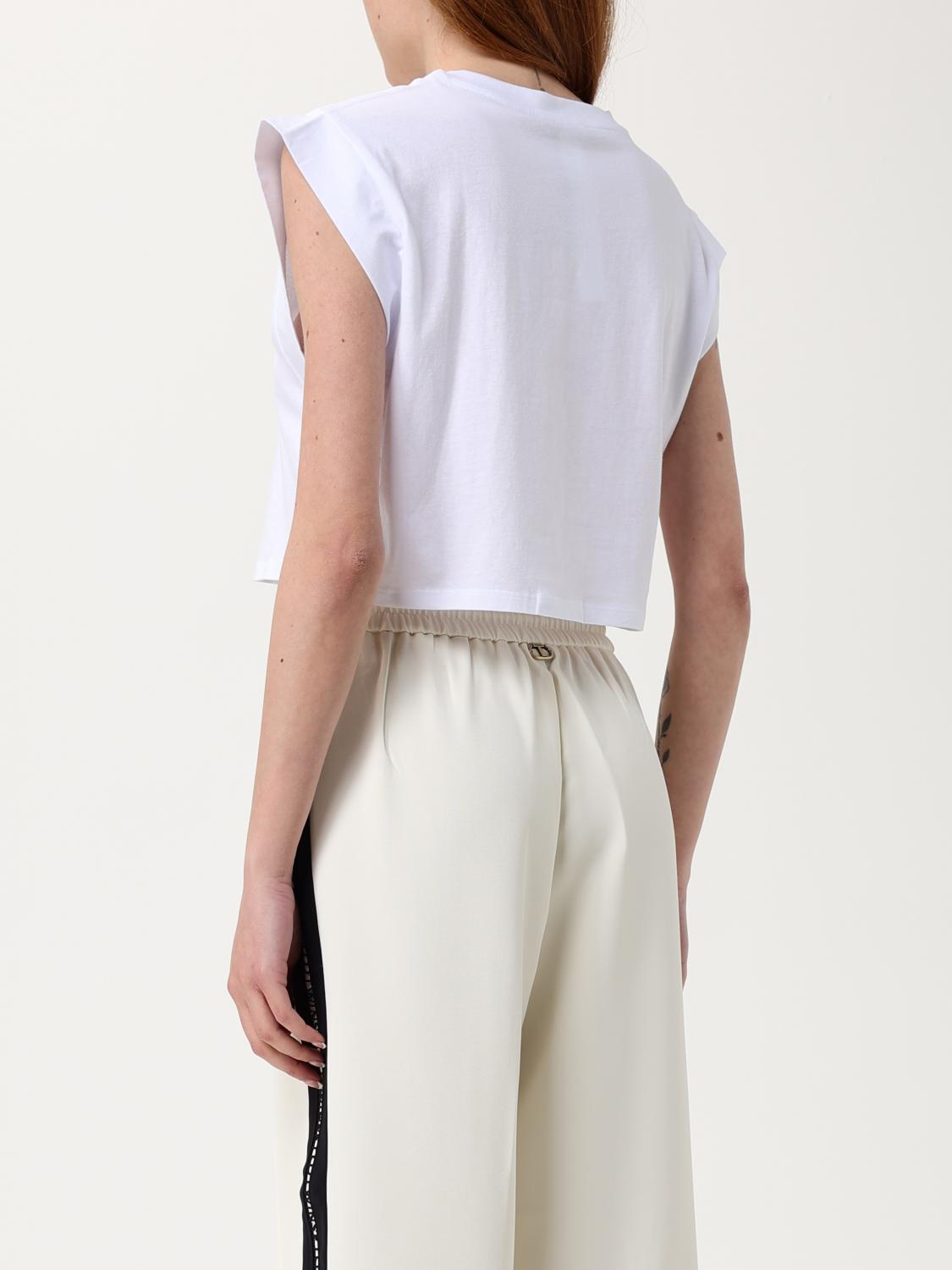TWINSET CAMISETA: Top mujer Twinset, Blanco - Img 2