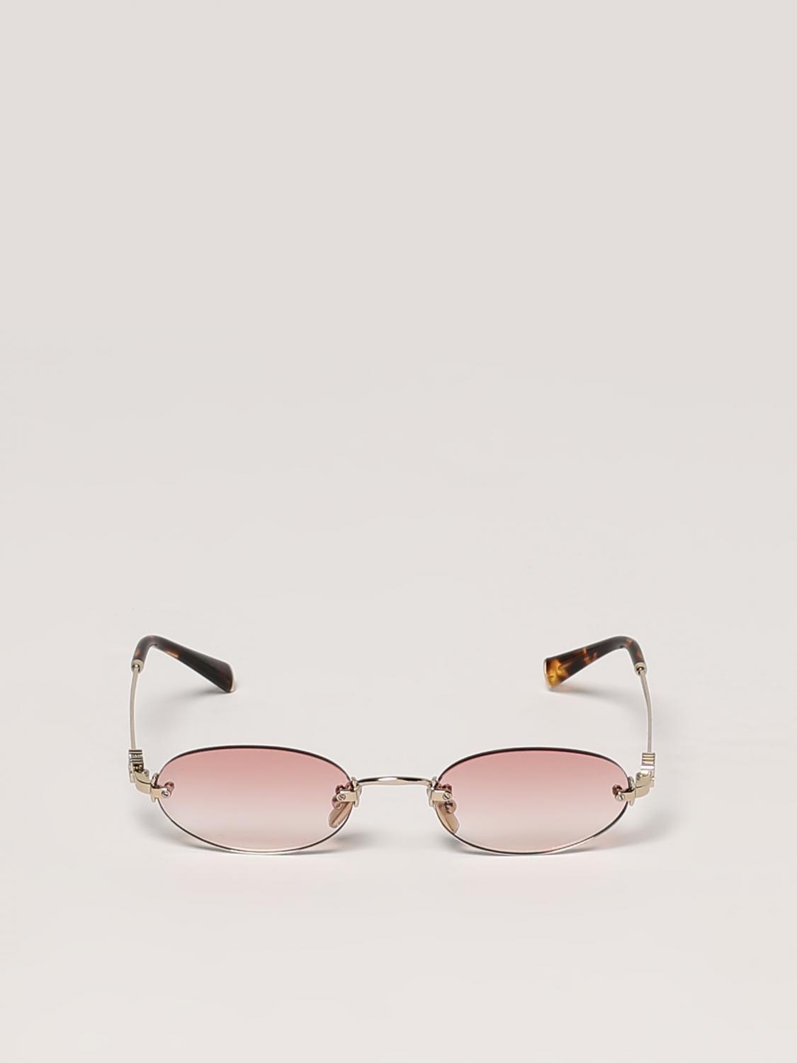 Miu Miu サングラス レディース - ピンク | A54S | GIGLIO.COM