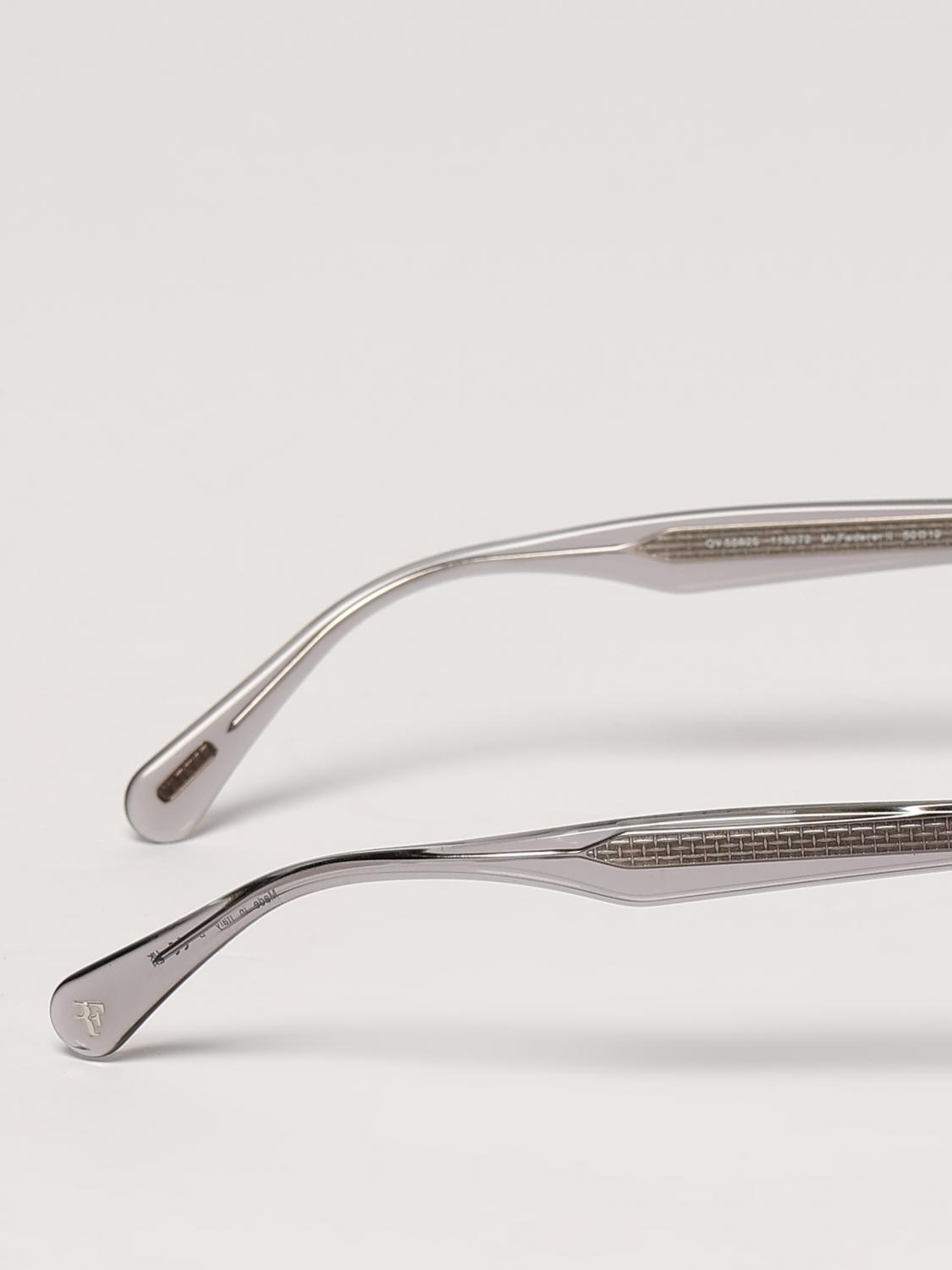 OLIVER PEOPLES SUNGLASSES: Sunglasses men Oliver Peoples, Transparent - Img 4