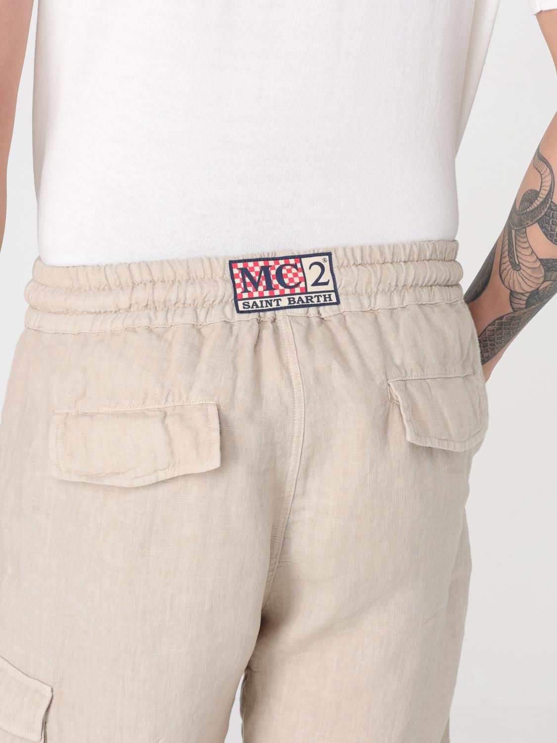 MC2 SAINT BARTH ショートパンツ: ショートパンツ メンズ Mc2 Saint Barth, ゴールド - Img 3
