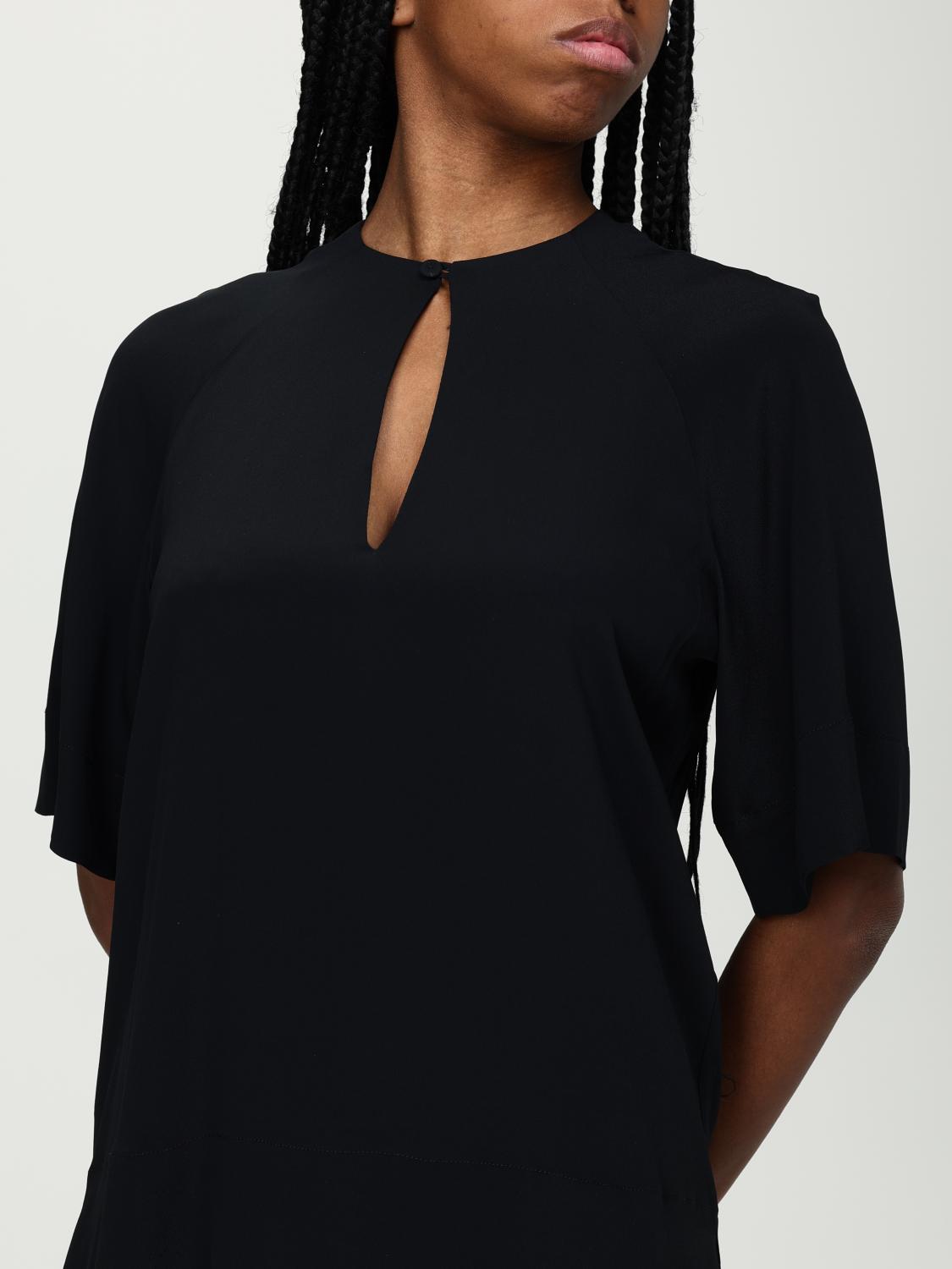 SEMICOUTURE TOP: Camisa mujer Semicouture, Negro - Img 3