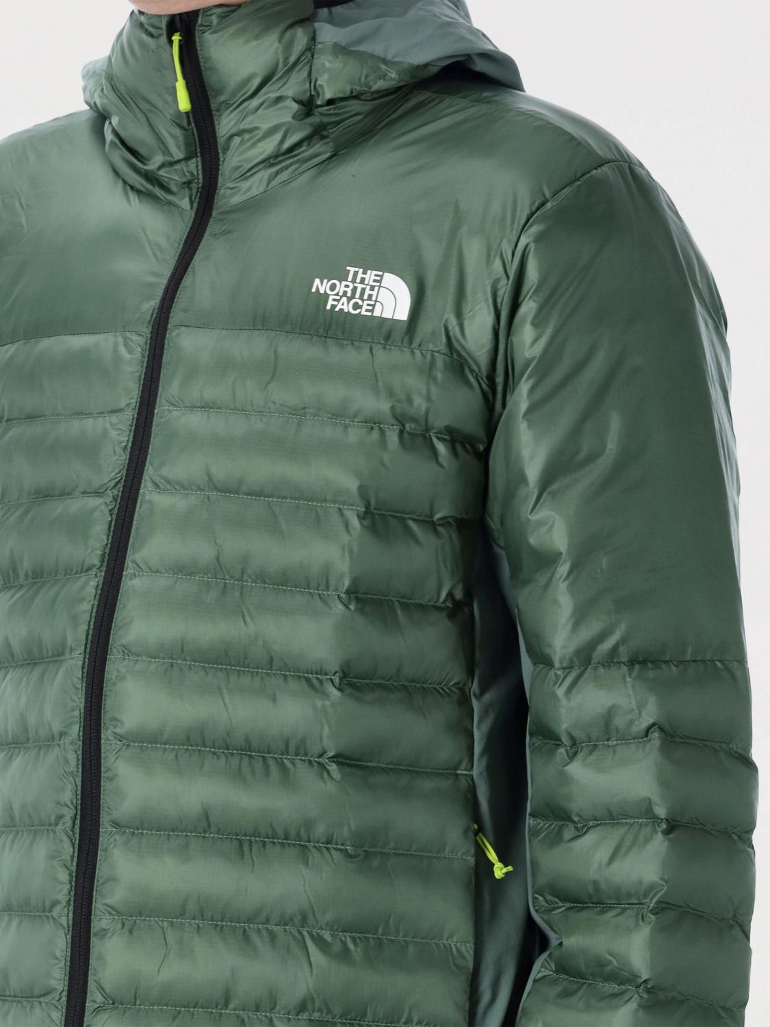 THE NORTH FACE GIACCA: Piumino The North Face in nylon trapuntato, Verde - Img 3