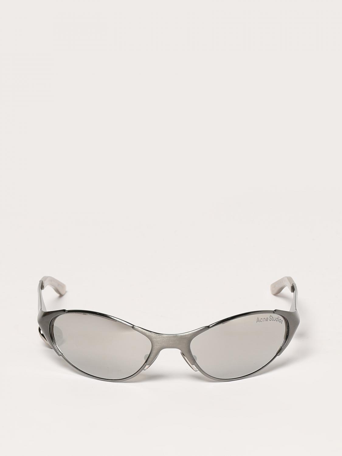 ACNE STUDIOS サングラス: サングラス メンズ Acne Studios, シルバー - Img 2
