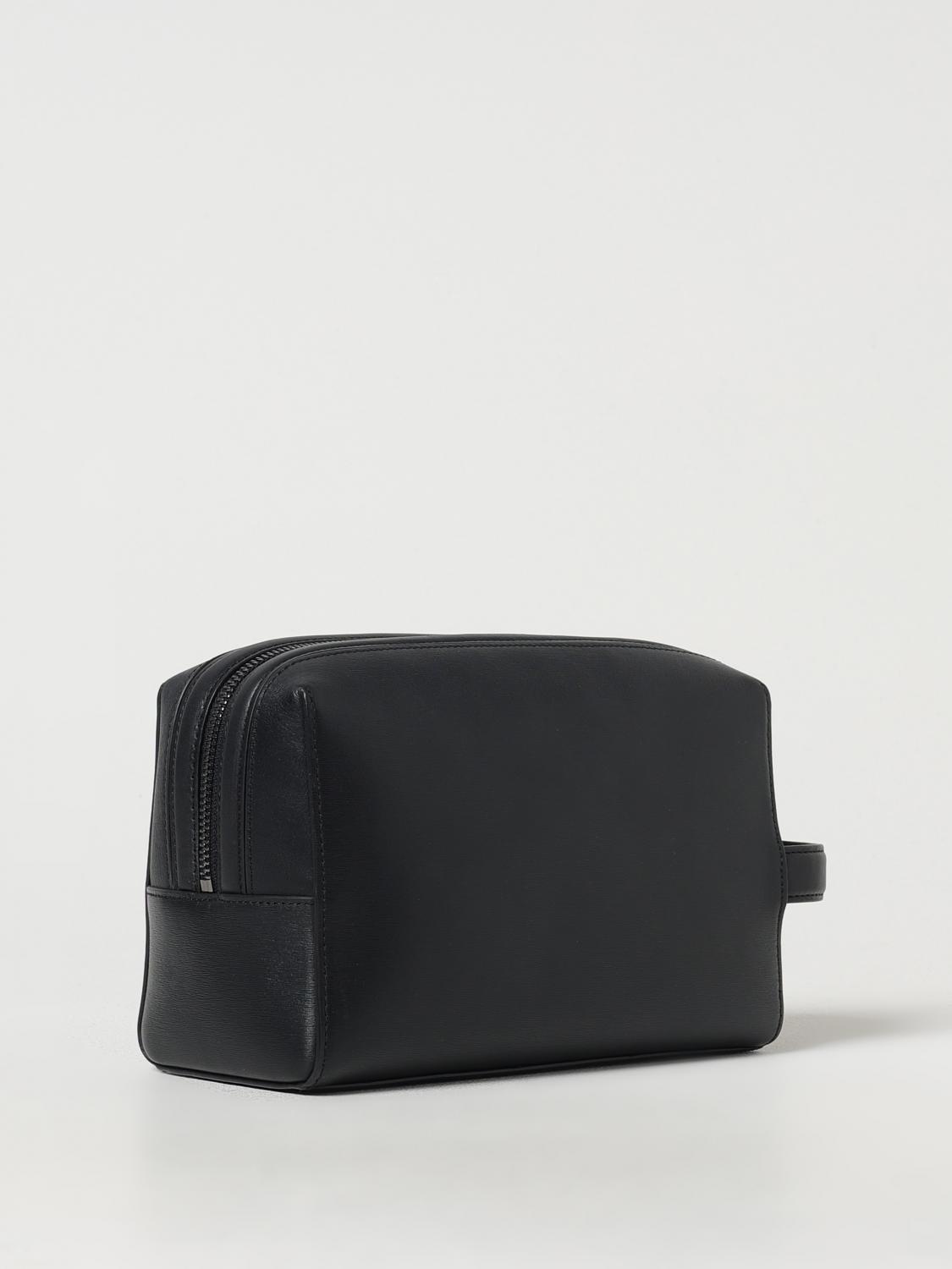 PAUL SMITH ACCESSORI BEAUTY: Beauty case in pelle saffiano Paul Smith, Nero - Img 2