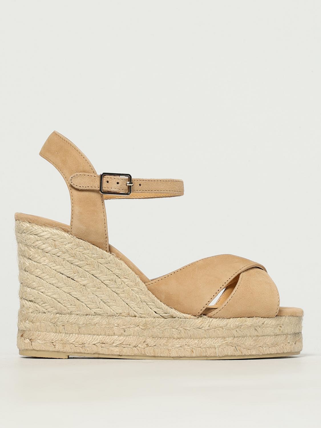 CASTAÑER SANDALES À TALONS: Espadrilles femme CastaÑer, Marron - Img 1